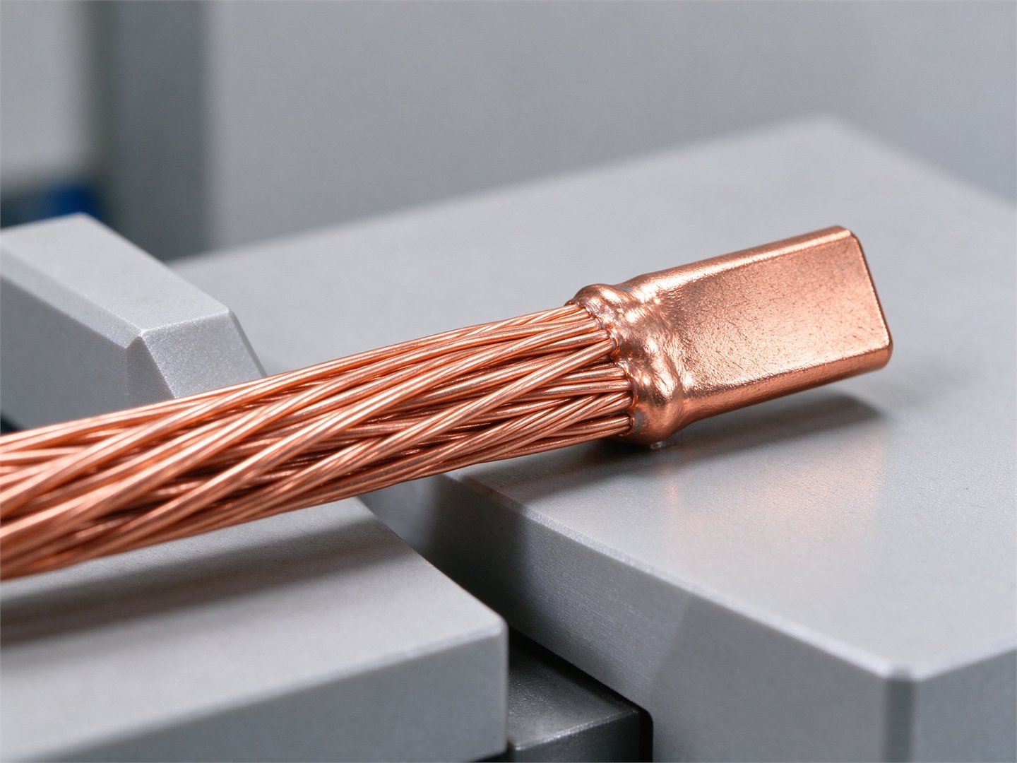Resistance welded strands