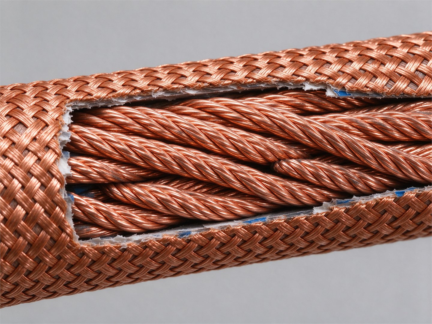 Ropes with overall braids